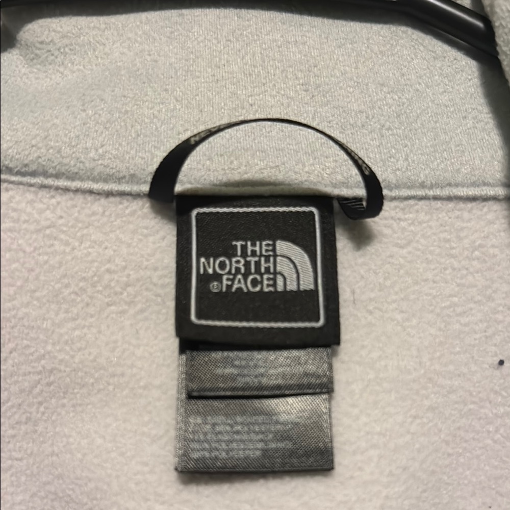 The North Face Camouflage Jacket with Teal Accents - Picture 3 of 5